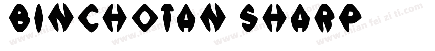 Binchotan Sharp字体转换